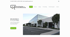 Desktop Screenshot of linamptech.com