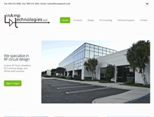 Tablet Screenshot of linamptech.com